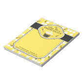 Bumble Bee Mini Notitieblok (Linkerzijde)