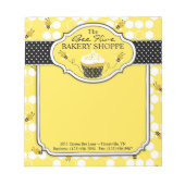 Bumble Bee Mini Notitieblok (Voorkant)