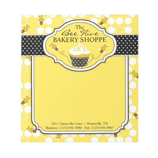 Bumble Bee Mini Notitieblok (Voorkant)