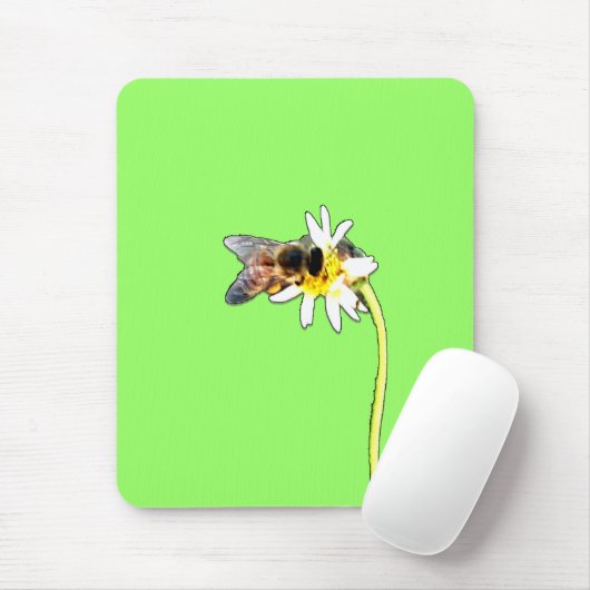 Bumble Bee Mousepad Muismat (Met muis)