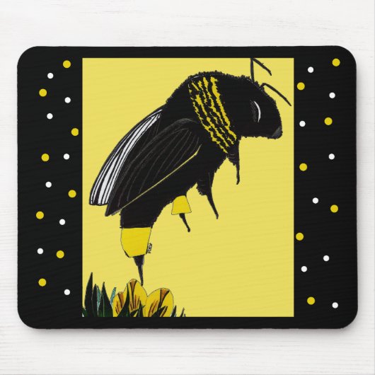 Bumble Bee Muismat (Voorkant)
