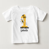 Bumble bee my first Birthday Baby T-Shirt (Voorkant)