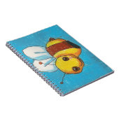 Bumble Bee Notebook Notitieboek (Rechterzijde)