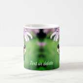 Bumble bee on bee Balm Flower Personated Koffiemok (Center)