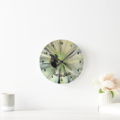 Bumble bee on Clematis - ventilator op maat Ronde Klok (Huis)