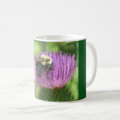 Bumble bee on Thistle Mok (Voorkant rechts)