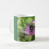 Bumble bee on Thistle Mok (Voorkant links)
