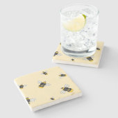 Bumble Bee onderzetter (Zijkant)