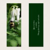 Bumble Bee op Columbine Flower Mini Bladwijzer Mini Visitekaartjes (Voorkant /achterkant)