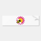 Bumble Bee op ventilator Bumpersticker (Voorkant)
