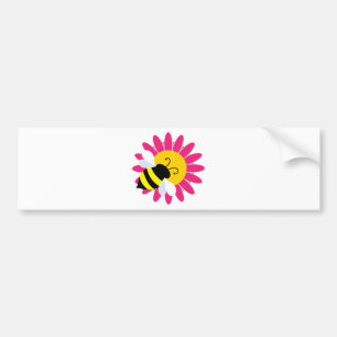 Bumble Bee op ventilator Bumpersticker