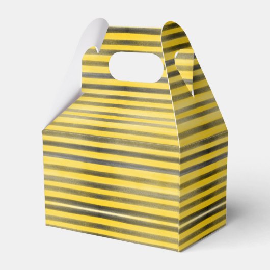 Bumble Bee Party Bedankt Bedankdoosjes (Achterkant)