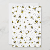 Bumble Bee Patroon Islamitisch Neutraal Aqiqa Aqeq Kaart (Achterkant)