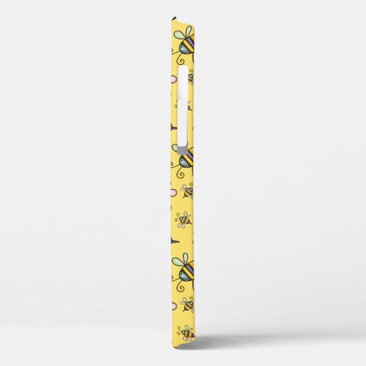 Bumble Bee Pattern Case-Mate iPhone Case (Achterkant / Links)