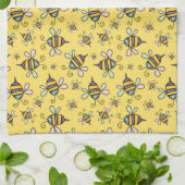 Bumble Bee Pattern Theedoek (Gevouwen)