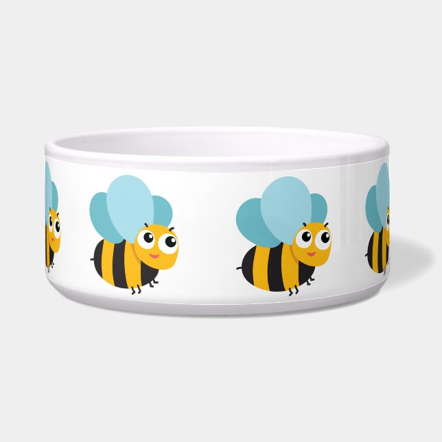 Bumble Bee Pet Bowl Voerbakje (Voorkant)