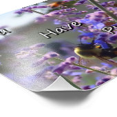 Bumble Bee Photo - Je hebt een doel Foto Afdruk (Hoek)