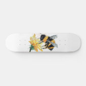 Bumble Bee. Pollen verzamelen Persoonlijk Skateboard (Horizontaal)
