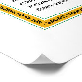 Bumble Bee Poster (Hoek)