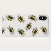 Bumble Bee Print Case-Mate iPhone Case (Achterkant (horizontaal))
