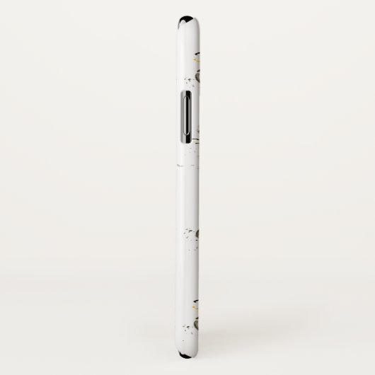 Bumble Bee Print Case-Mate iPhone Case (Achterkant / rechts)