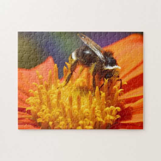 Bumble Bee Puzzle Design Legpuzzel (Horizontaal)