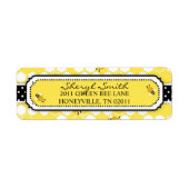 Bumble bee Return Label (Voorkant)