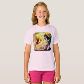 Bumble bee roze roze Natuur T-shirt (Voorkant volledig)