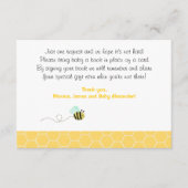 Bumble Bee RSVP Enclosure Kaarten (Voorkant)
