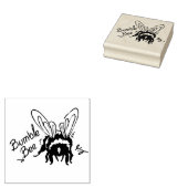 Bumble Bee  Rubberstempel (Gestempeld)