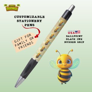 Bumble Bee Schattige Unique Honey Bee Golden Graph Pen