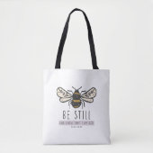 bumble bee scripture tote bag (Voorkant)
