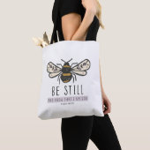 bumble bee scripture tote bag (Dichtbij)