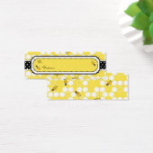 Bumble Bee Skinny Gift Label Mini Visitekaartjes (Bureau)
