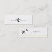 Bumble Bee Skinny Profile Mini Visitekaartje (Voorkant / Achterkant)