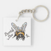 Bumble Bee Sleutelhanger (Achterkant)