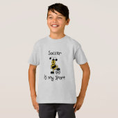 Bumble Bee Soccer T-shirt (Voorkant volledig)