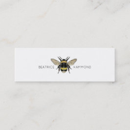 Bumble Bee Social Calling Card Mini Visitekaartje