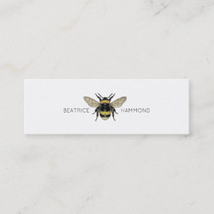 Bumble bee Social Calling Card Mini Visitekaartje