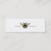 Bumble Bee Social Calling Card Mini Visitekaartje (Voorkant)