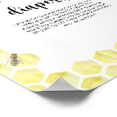 Bumble Bee \ Spel met luiers in de late uurtjes Poster (Hoek)