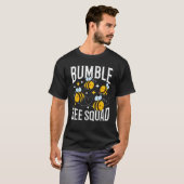 Bumble Bee Squad Honey Funny Beekeeper Shirt Apiar (Voorkant volledig)