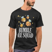 Bumble Bee Squad Honing Leuke Bijenhouder Bijenapi T-shirt (Voorkant)