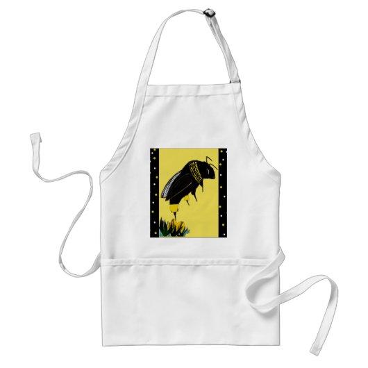 Bumble Bee Standaard Schort (Voorkant)