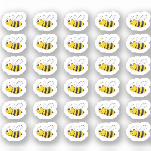 Bumble Bee Sticker (Voorkant)