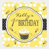 Bumble Bee Sticker SQ1 (Voorkant)