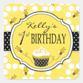 Bumble Bee Sticker SQ1