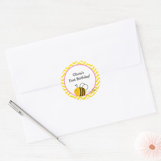 Bumble Bee Stickers (Envelop)