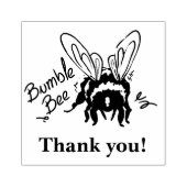 Bumble Bee thank you! Rubberstempel (Afrduk)
