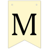 Bumble bee thema baby bijendouche vlaggetjes (Derde vlag)